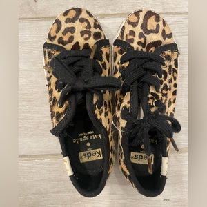 Kate Spade Leopard Keds Size 9 Toddler